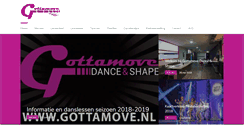 Desktop Screenshot of gottamove.nl